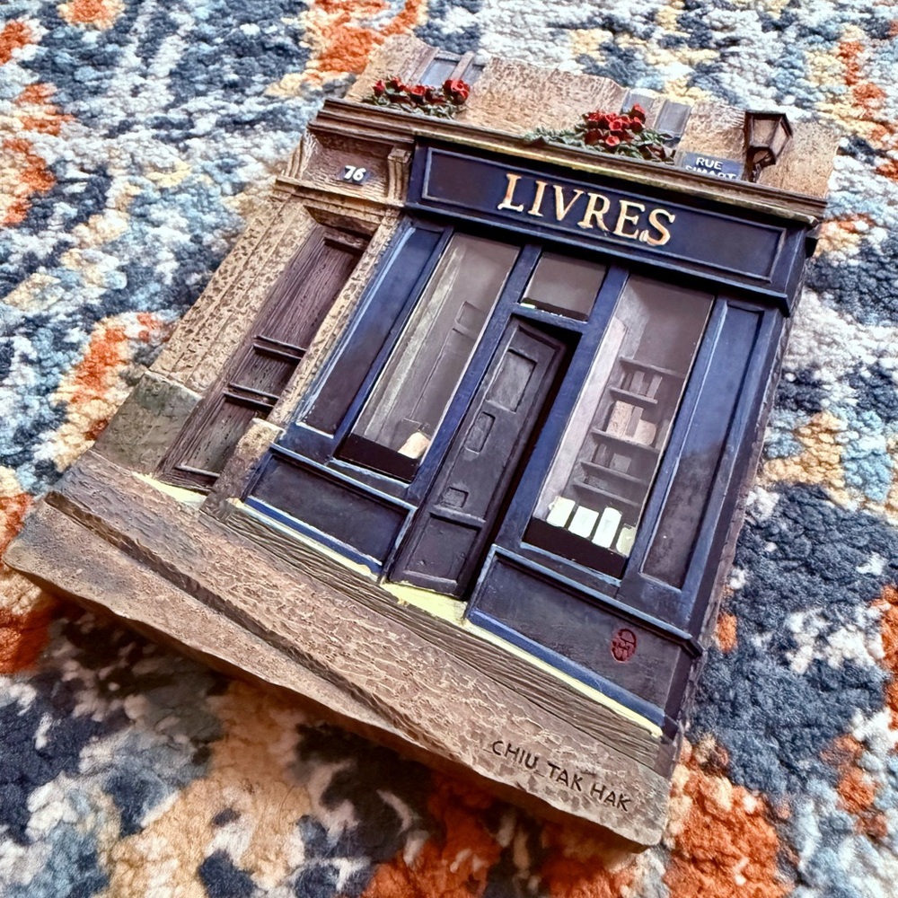 Set of 3 Chiu Tak Hak Parisian Storefront Wall Plaques – French Café Decor